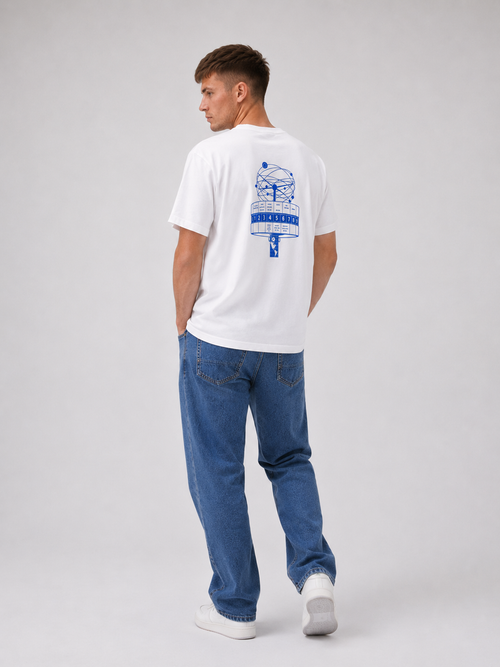 Berlin Alexanderplatz Weltzeituhr T-Shirt | Oversized Graphic Tee | Souvenir Gift