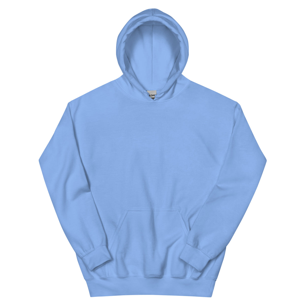 Berlin Kongresshalle Oversized-Hoodie, Carolina Blue, Vorderansicht