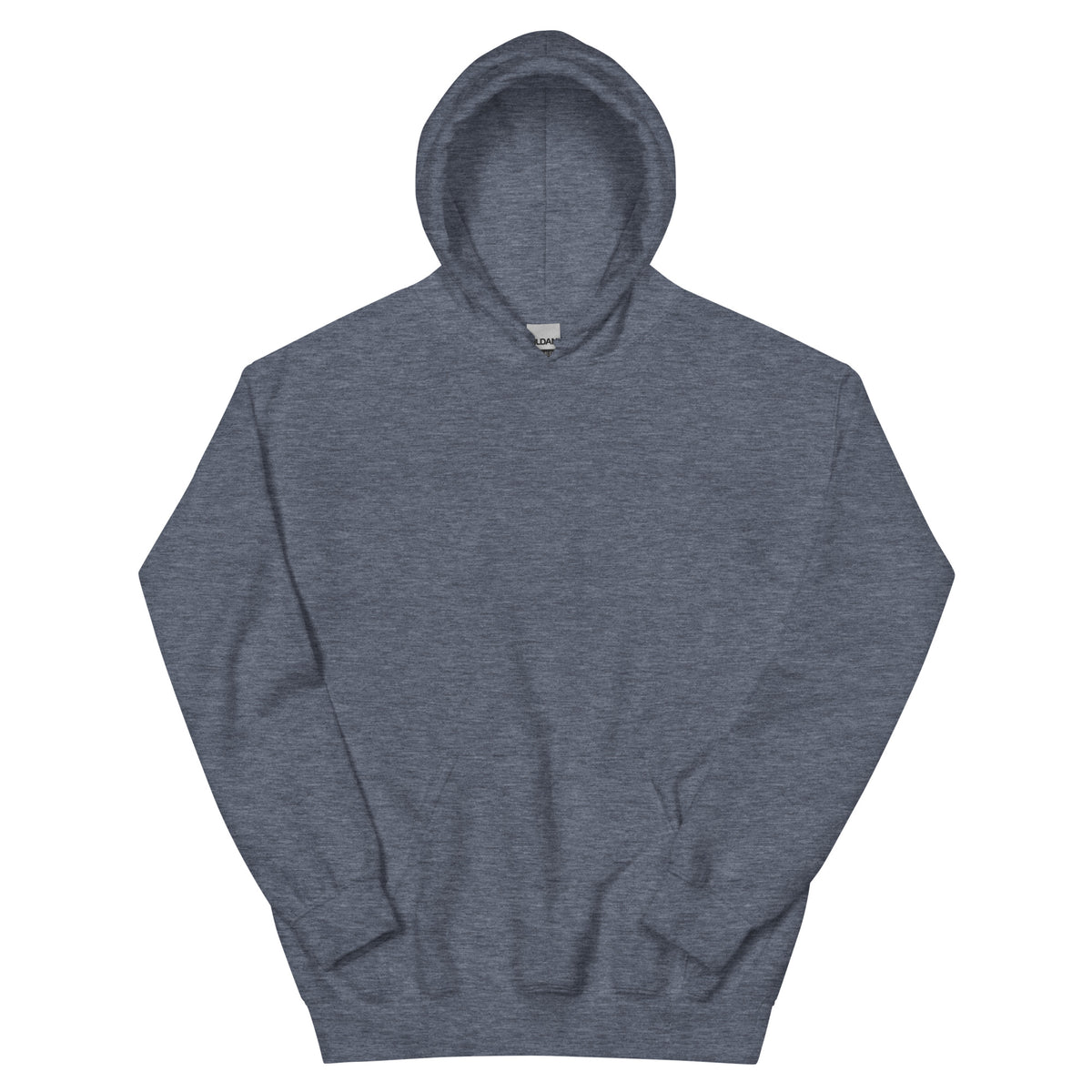 Berlin Kongresshalle Oversized-Hoodie, Heather Sport Dark Navy, Vorderansicht
