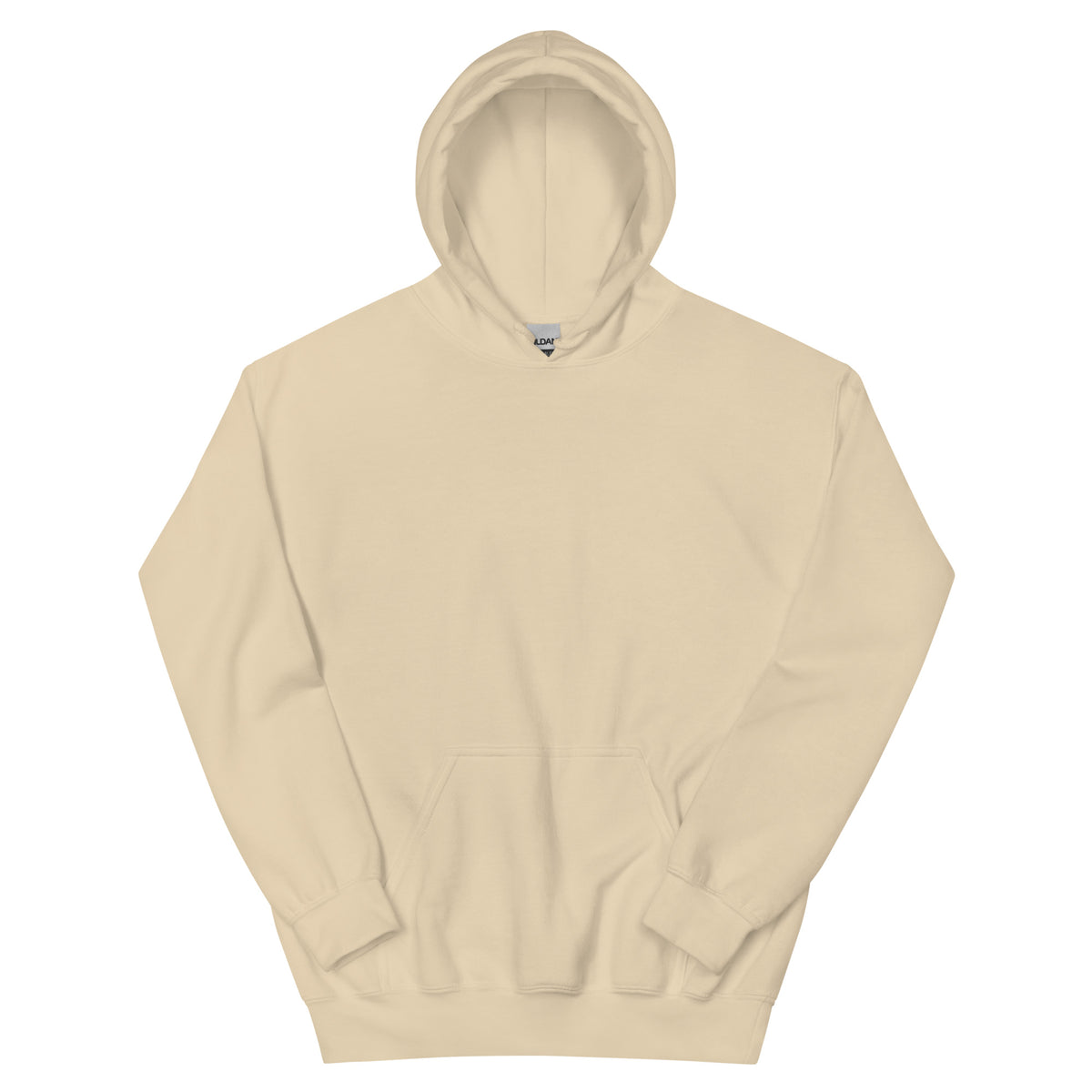 Berlin Kongresshalle Oversized-Hoodie, Sand, Vorderansicht