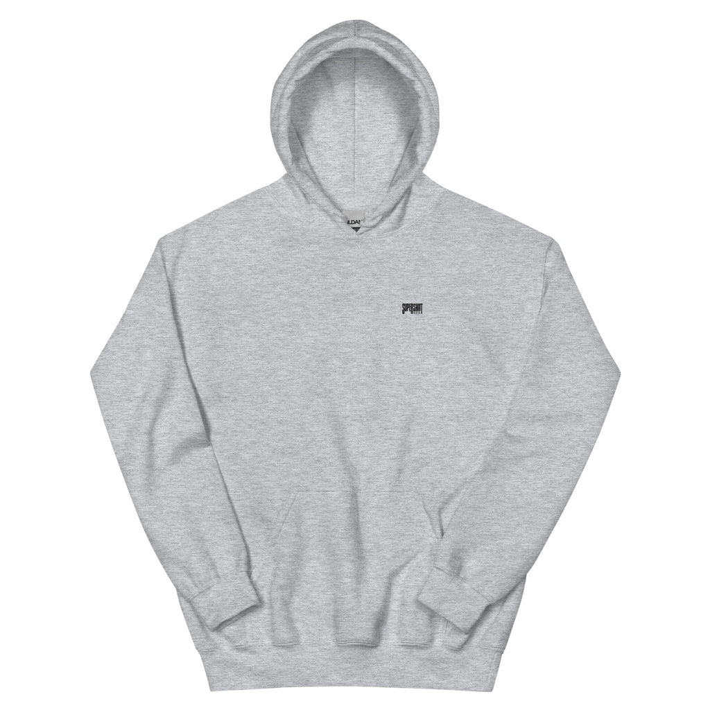 Supershirt Basic Unisex-Hoodie, Sport Grey, Vorderansicht