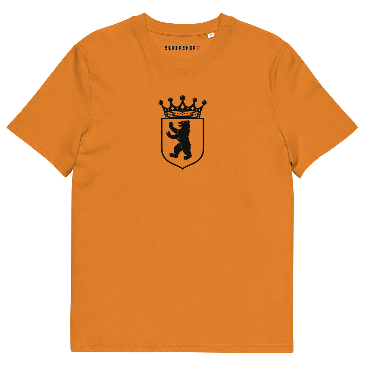 Berlin bear (Berlin Bär) organic cotton T-shirt, Day Fall, front view
