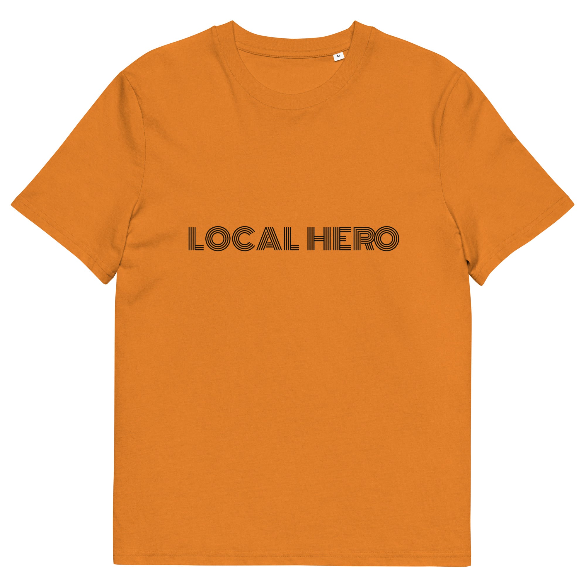 Local Hero T-Shirt mit Streetwear-Schriftzug, Day Fall, Vorderansicht
