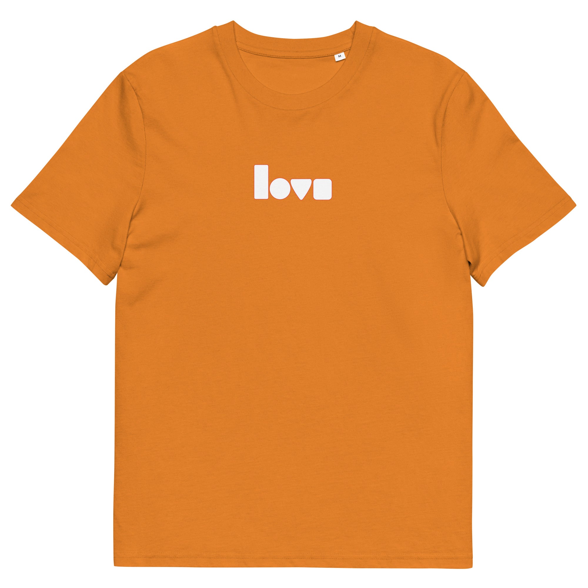 Geo-Love-T-Shirt aus Bio-Baumwolle, Day Fall, Vorderansicht