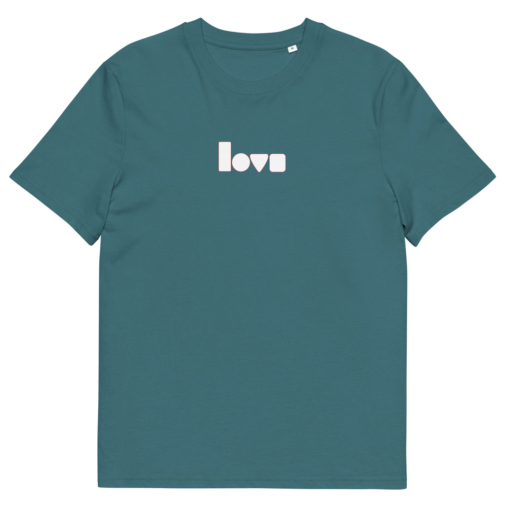 Geo-Love-T-Shirt aus Bio-Baumwolle, Stargazer, Vorderansicht