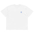 Berlin Alexanderplatz T-shirt with World Clock (Weltzeituhr) print, White, front view
