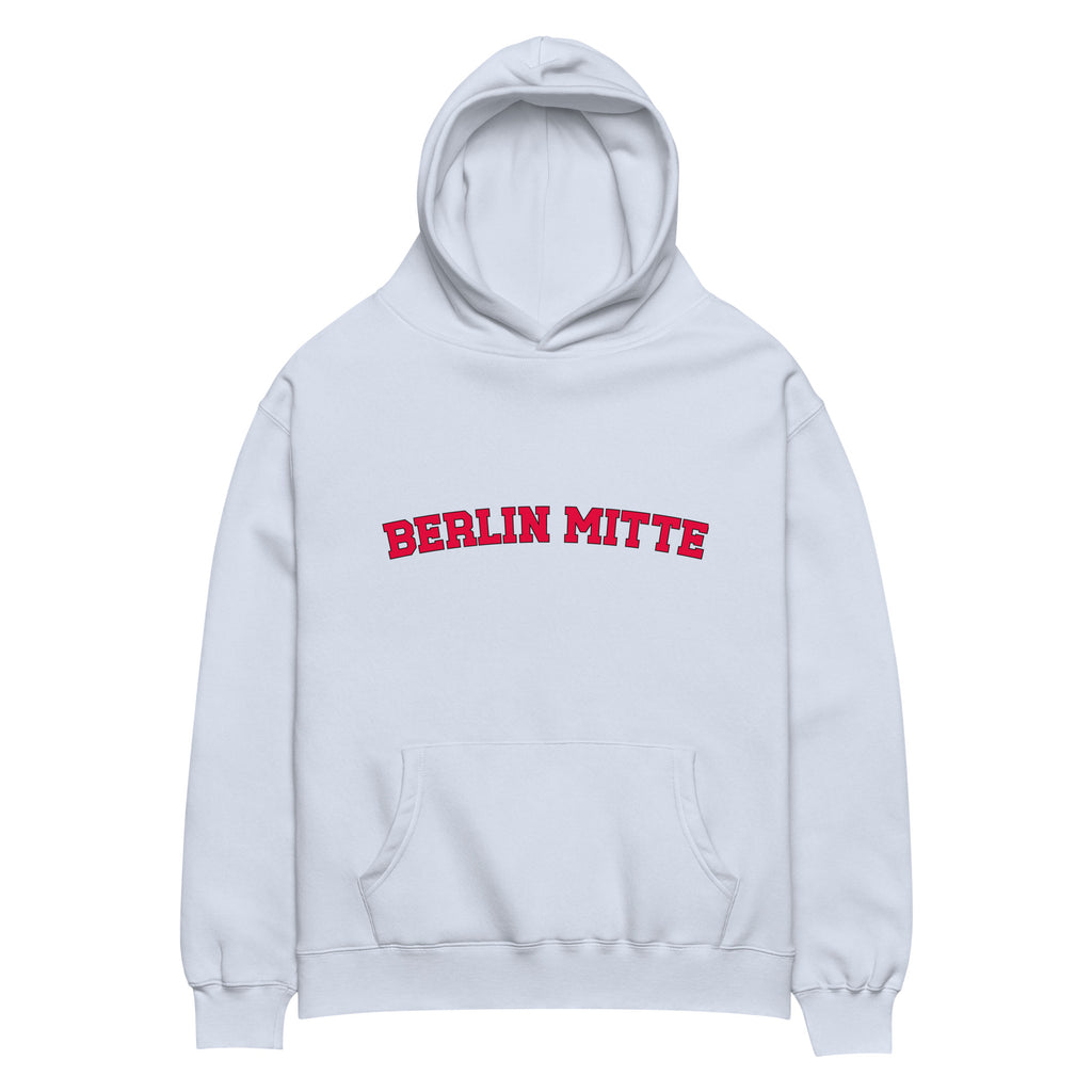 Berlin Mitte Oversized-Hoodie, Powder, Vorderansicht
